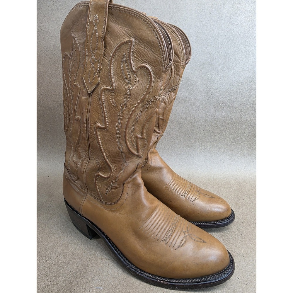 Lucchese (Sz 8.5 EE) M1005 R4 Ranch Hand Men Wide Leather Tall Western Boot